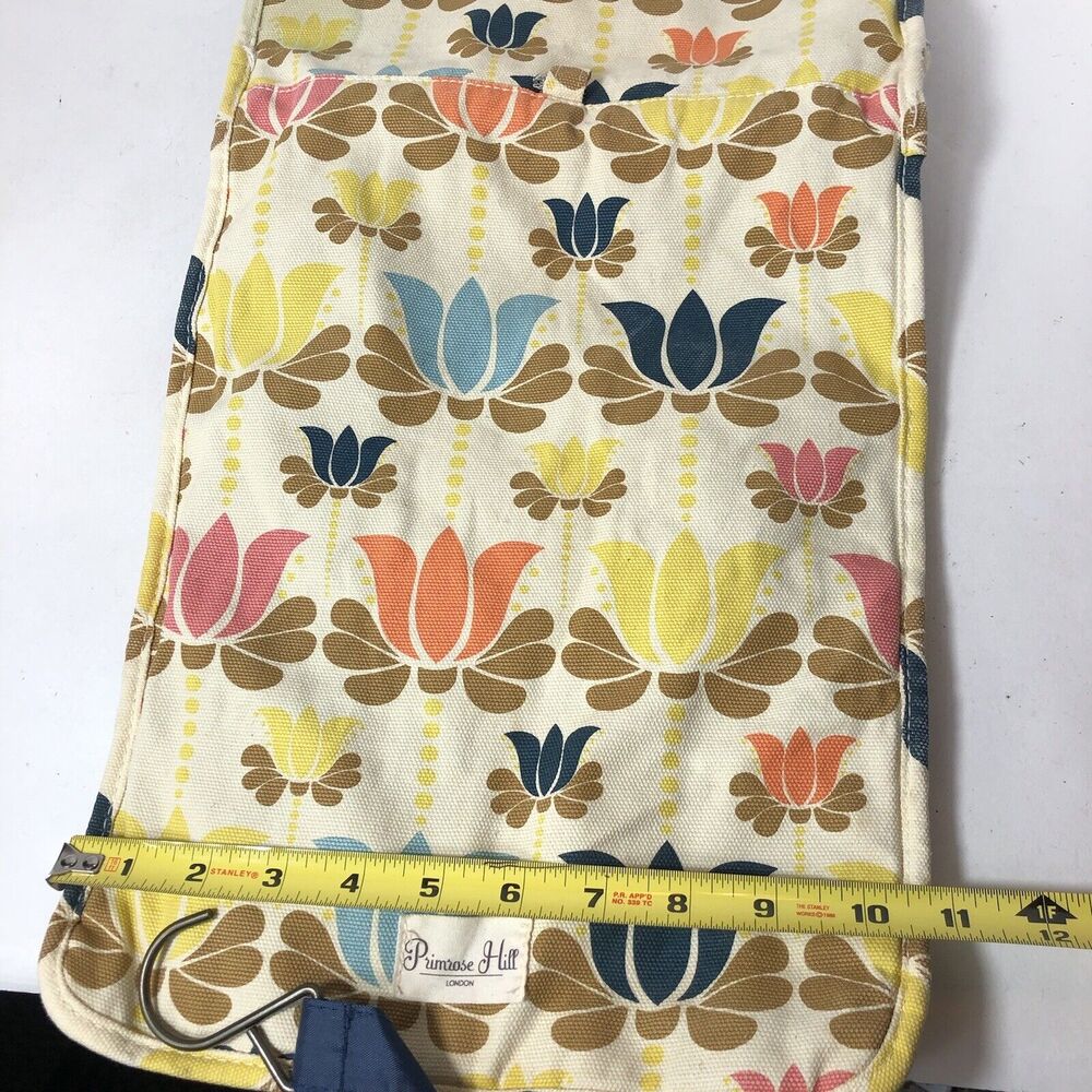 Primrose Hill London Cosmetic Bag‎ Toiletry Travel Floral Lotus Flower Hang B3 - Picture 6 of 12